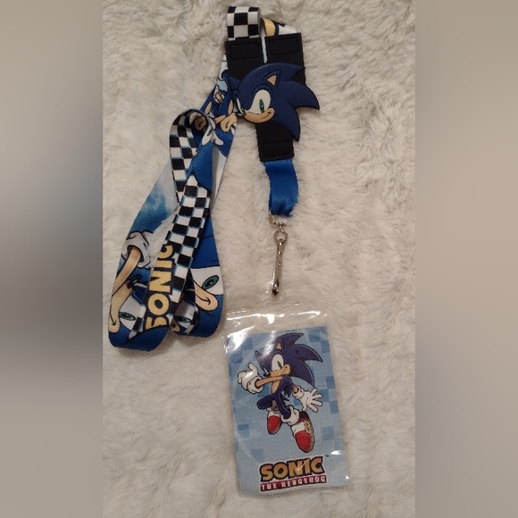 Sonic The Hedgehog Other - Sonic the Hedgehog Multi-use Lanyard with ID Holder